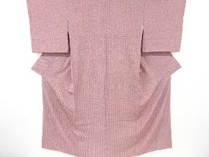 抽象花模様小紋着物